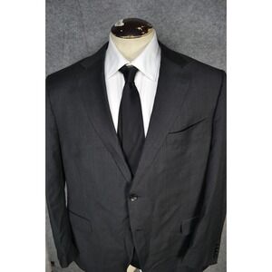 Suitsupply Napoli Zignone Mens 50 R 100% Wool Sport Coat Blazer Grey Suit Jacket